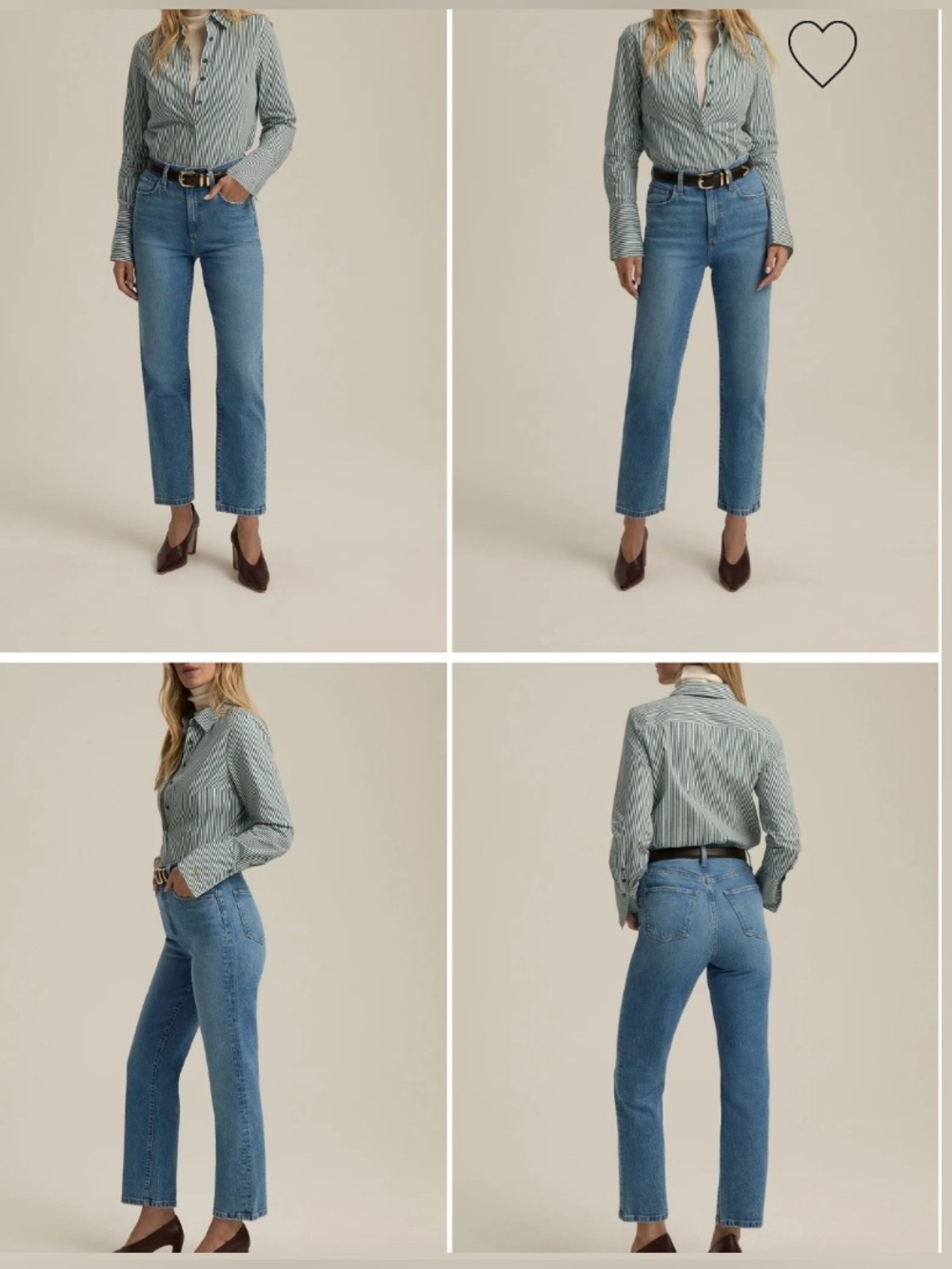 Favorite Daughter The Valentina Super High Rise Straight Jeans